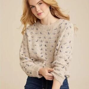 Maurices Tinsel Stitch Sweater Size XL